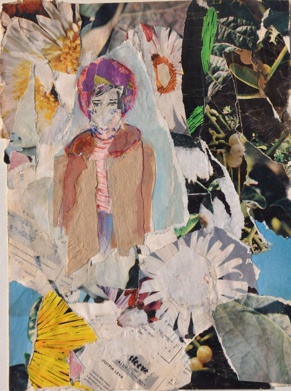 Il girasole - Original Italian Collage - Fondazione Gottarelli Italian Art