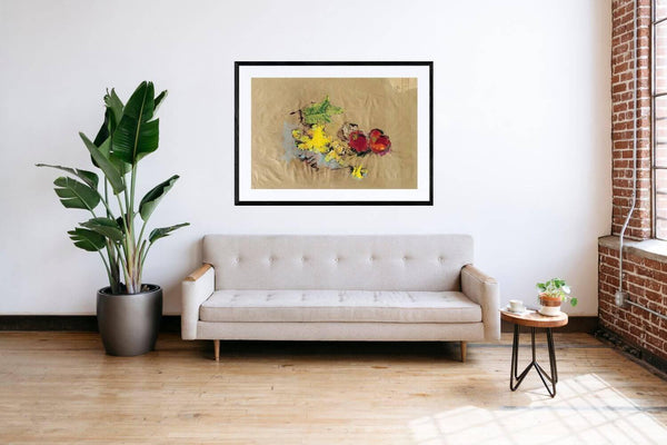 Il grappolo d'uva - Original Italian Still Life - Fondazione Gottarelli Italian Art