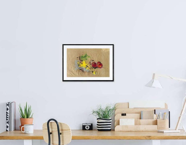 Il grappolo d'uva - Original Italian Still Life - Fondazione Gottarelli Italian Art