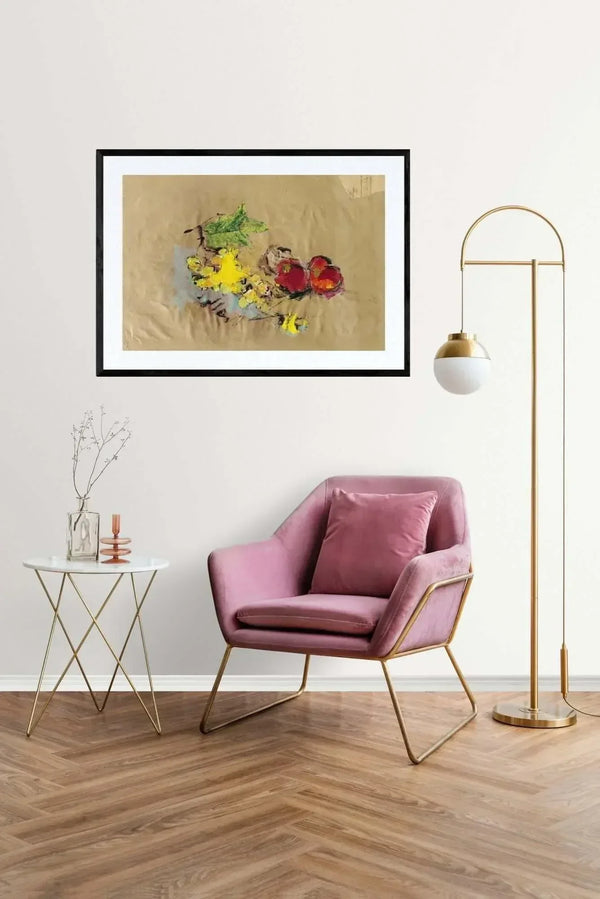 Il grappolo d'uva - Original Italian Still Life - Fondazione Gottarelli Italian Art