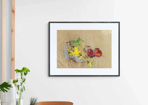 Il grappolo d'uva - Original Italian Still Life - Fondazione Gottarelli Italian Art