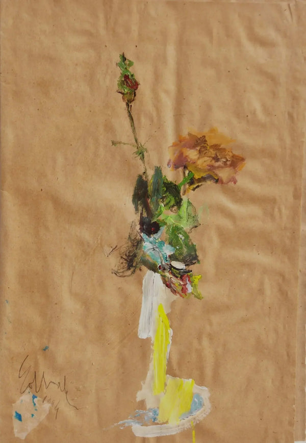 Il passato di una rosa - Original Italian Floral Art - Fondazione Gottarelli Italian Art