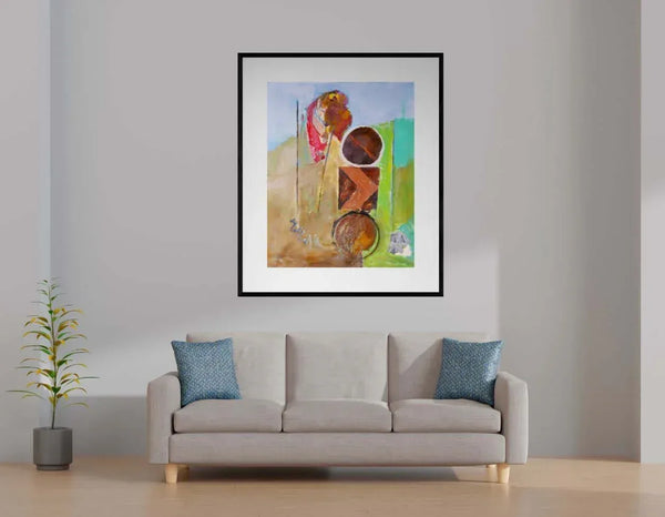 Il segnale nel paesaggio - Original Italian Art - Fondazione Gottarelli Italian Art