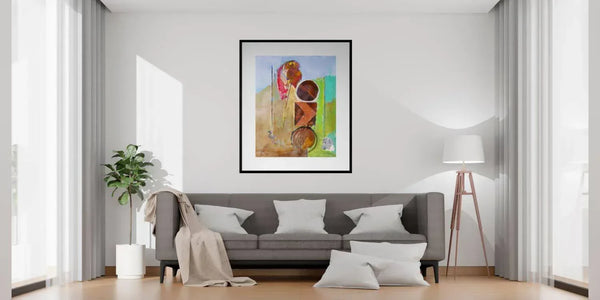 Il segnale nel paesaggio - Original Italian Art - Fondazione Gottarelli Italian Art