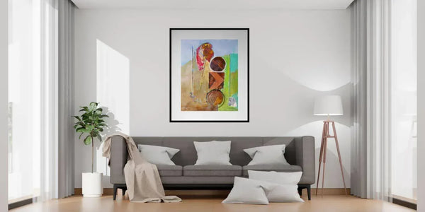 Il segnale nel paesaggio - Original Italian Art - Fondazione Gottarelli Italian Art