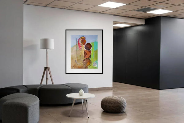 Il segnale nel paesaggio - Original Italian Art - Fondazione Gottarelli Italian Art