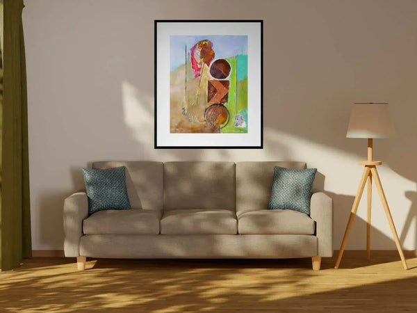 Il segnale nel paesaggio - Original Italian Art - Fondazione Gottarelli Italian Art