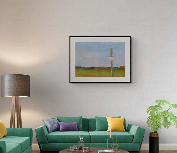 Il silenzio - Original Italian Landscape - Fondazione Gottarelli Italian Art