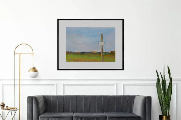 Il silenzio - Original Italian Landscape - Fondazione Gottarelli Italian Art