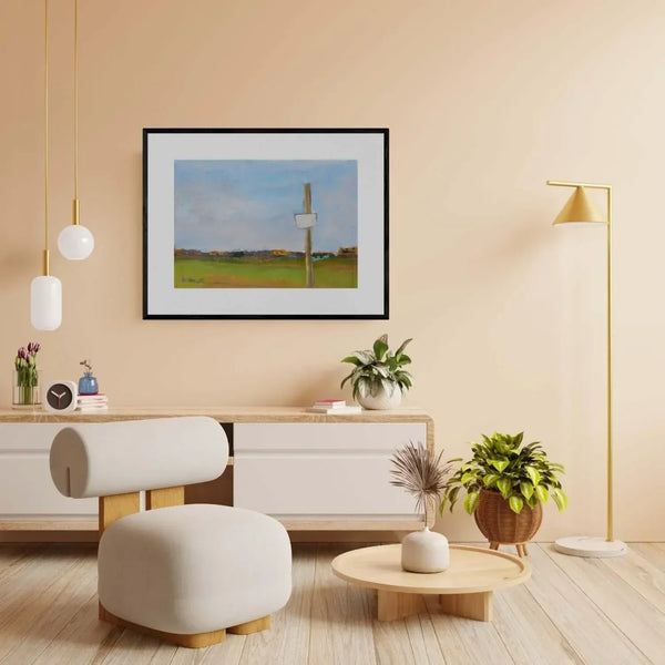 Il silenzio - Original Italian Landscape - Fondazione Gottarelli Italian Art