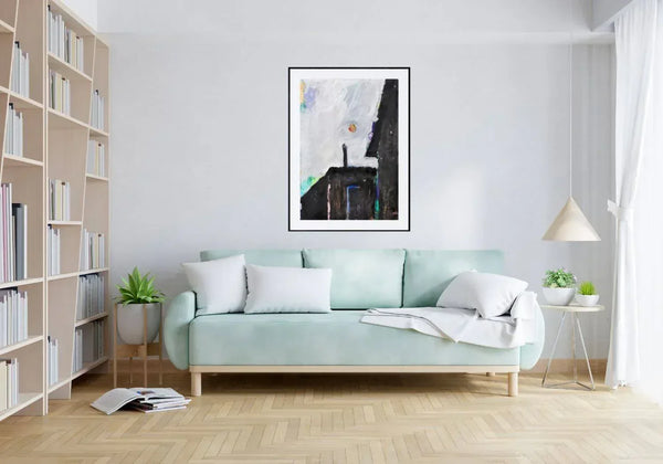 Il sole dei tetti - Original Italian Landscape - Fondazione Gottarelli Italian Art