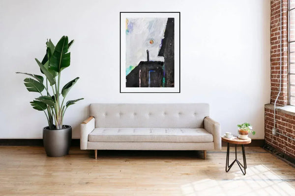 Il sole dei tetti - Original Italian Landscape - Fondazione Gottarelli Italian Art