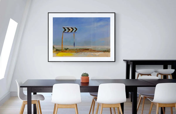 Il volo di una rondine - Original Italian Landscape - Fondazione Gottarelli Italian Art