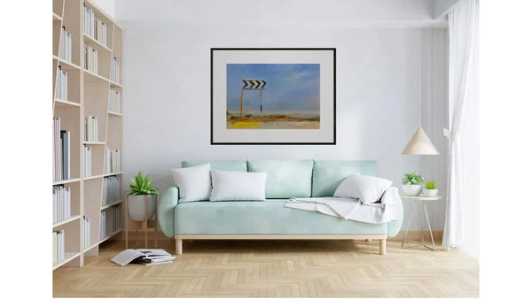 Il volo di una rondine - Original Italian Landscape - Fondazione Gottarelli Italian Art