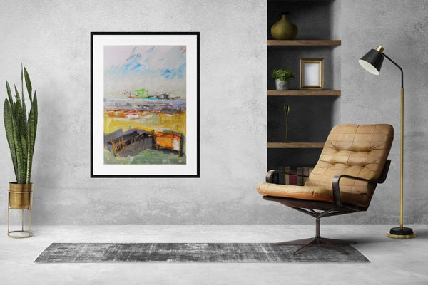 In prospettiva - Original Italian Landscape - Fondazione Gottarelli Italian Art