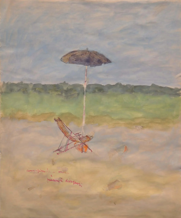 In riva al mare - Original Italian Landscape - Fondazione Gottarelli Italian Art