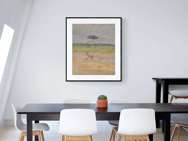 In riva al mare - Original Italian Landscape - Fondazione Gottarelli Italian Art