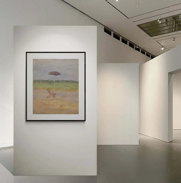 In riva al mare - Original Italian Landscape - Fondazione Gottarelli Italian Art