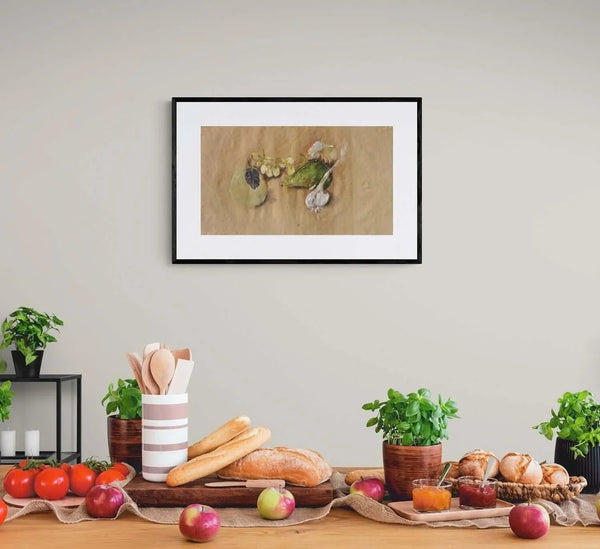 L'eleganza di una foglia - Original Italian Still Life - Fondazione Gottarelli Italian Art