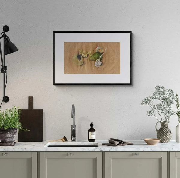 L'eleganza di una foglia - Original Italian Still Life - Fondazione Gottarelli Italian Art