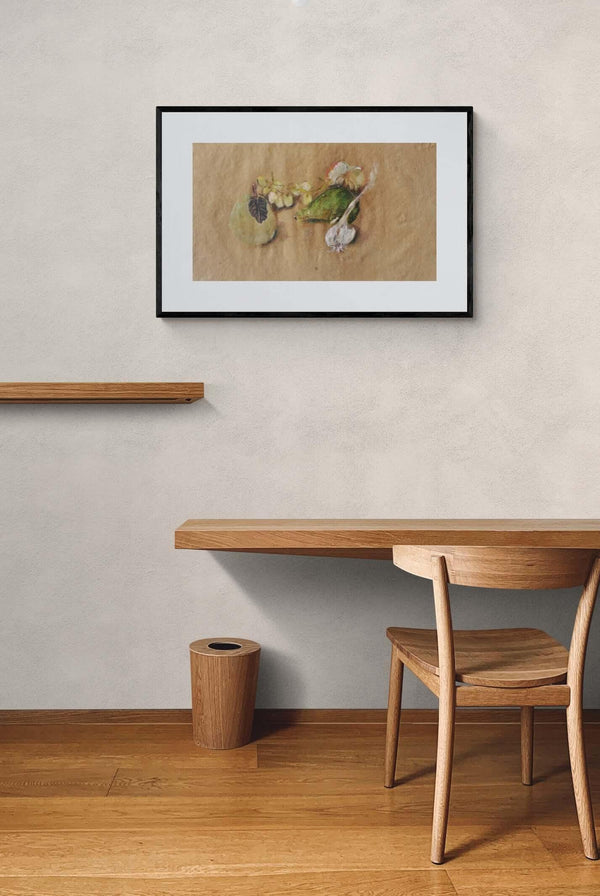 L'eleganza di una foglia - Original Italian Still Life - Fondazione Gottarelli Italian Art