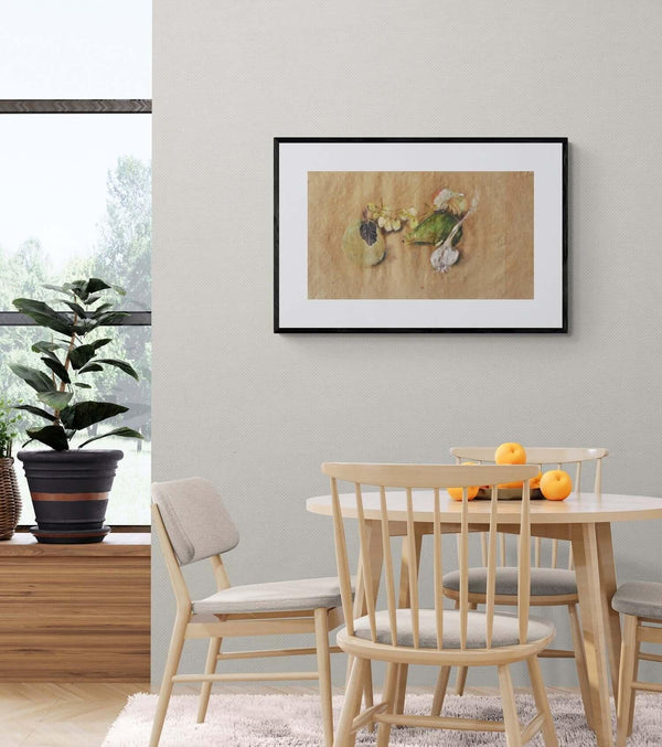 L'eleganza di una foglia - Original Italian Still Life - Fondazione Gottarelli Italian Art