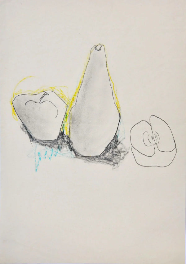 L'ombra sulla tavola - Original Italian Drawing - Fondazione Gottarelli Italian Art