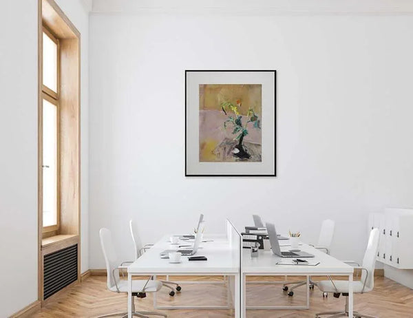 La ginestra - Original Italian Painting - Fondazione Gottarelli Italian Art