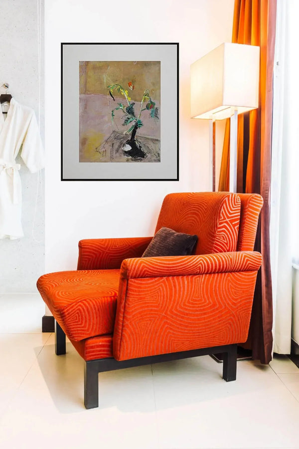 La ginestra - Original Italian Painting - Fondazione Gottarelli Italian Art