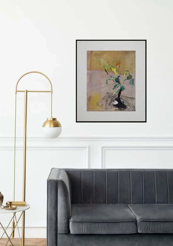 La ginestra - Original Italian Painting - Fondazione Gottarelli Italian Art