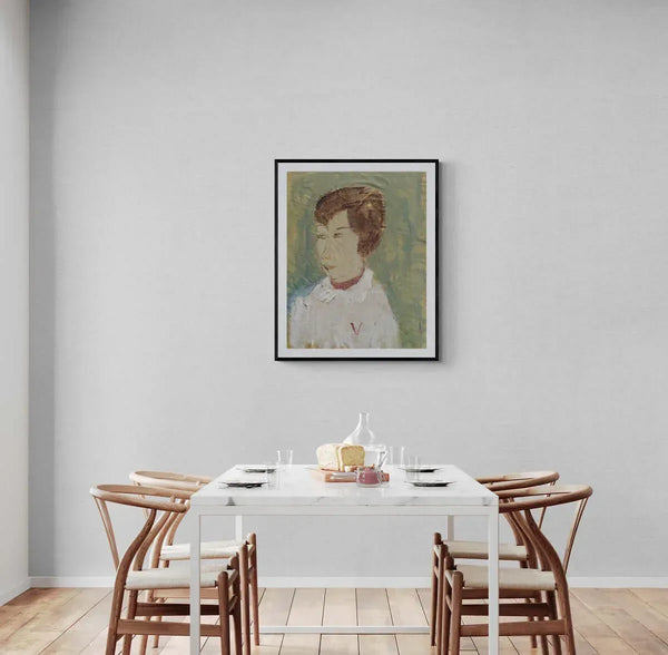 La maestra - Original Italian Portrait - Fondazione Gottarelli Italian Art