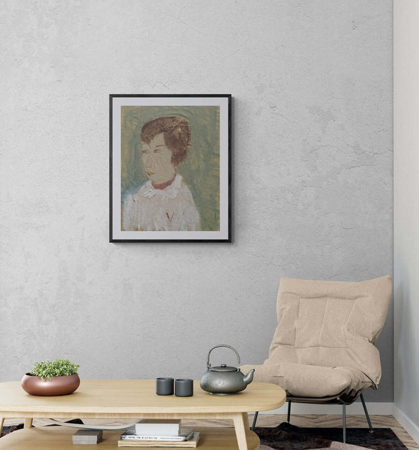 La maestra - Un'immagine di un giovane donna, catturata in un momento di spensieratezza e felicità