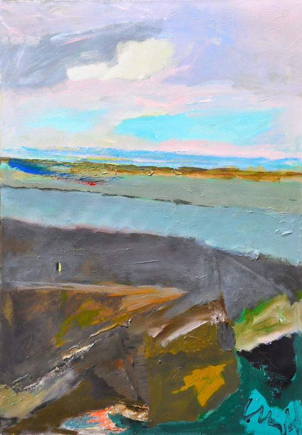 La pianura sembra un mare - Original Italian Art - Fondazione Gottarelli Italian Art