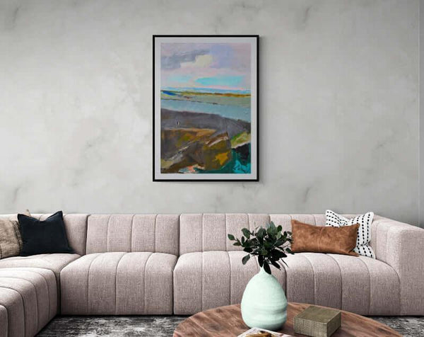 La pianura sembra un mare - Original Italian Art - Fondazione Gottarelli Italian Art