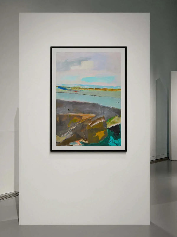 La pianura sembra un mare - Original Italian Art - Fondazione Gottarelli Italian Art