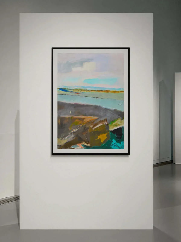 La pianura sembra un mare - Original Italian Art - Fondazione Gottarelli Italian Art