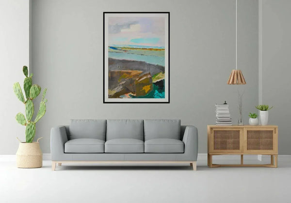 La pianura sembra un mare - Original Italian Art - Fondazione Gottarelli Italian Art