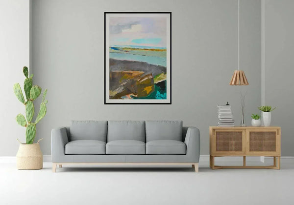 La pianura sembra un mare - Original Italian Art - Fondazione Gottarelli Italian Art
