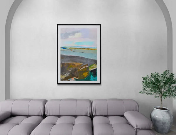 La pianura sembra un mare - Original Italian Art - Fondazione Gottarelli Italian Art