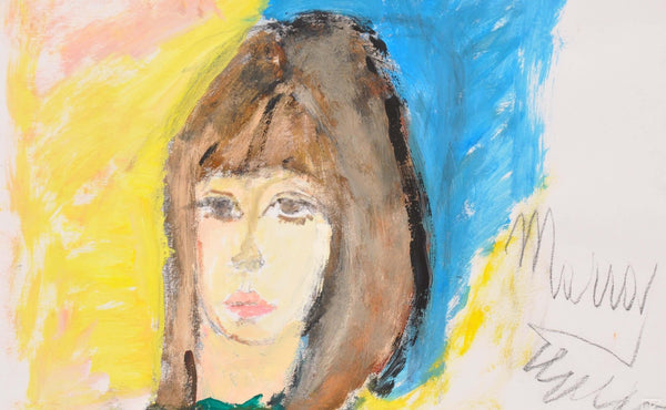 La poesia del volto - Original Italian Portrait - Fondazione Gottarelli Italian Art