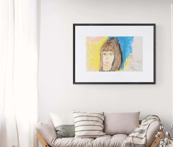 La poesia del volto - Original Italian Portrait - Fondazione Gottarelli Italian Art