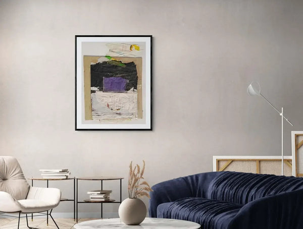La poesia della notte - Original Italian Collage - Fondazione Gottarelli Italian Art