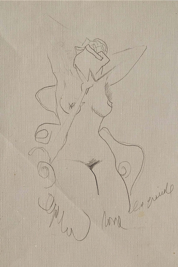 La rosa - Original Italian Female Portrait - Fondazione Gottarelli Italian Art