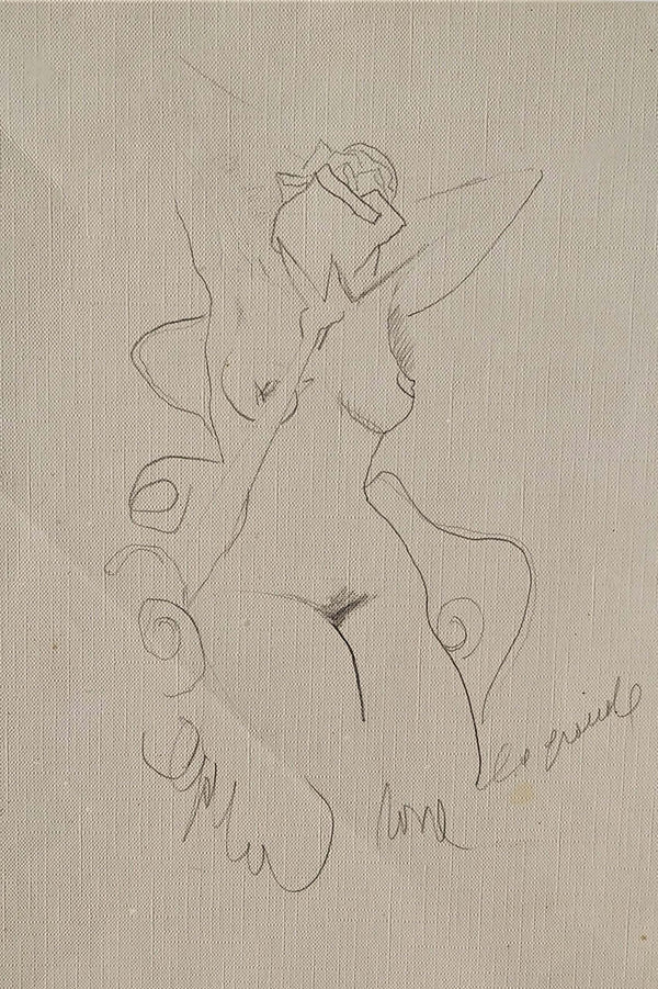 La rosa - Original Italian Female Portrait - Fondazione Gottarelli Italian Art