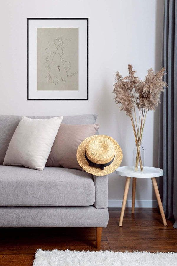 La rosa - Original Italian Female Portrait - Fondazione Gottarelli Italian Art