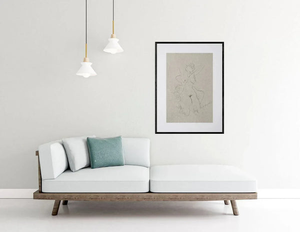 La rosa - Original Italian Female Portrait - Fondazione Gottarelli Italian Art