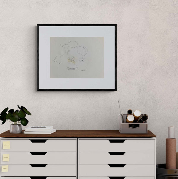 Le parvenze - Opera d'arte ambientata in ufficio per ispirare l'arredamento.