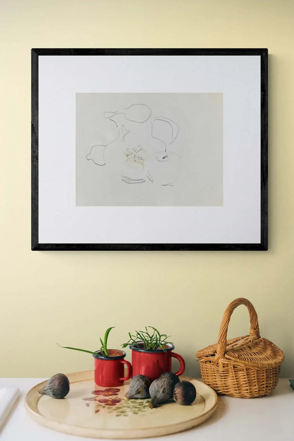 Le parvenze - Original Italian Drawing - Fondazione Gottarelli Italian Art