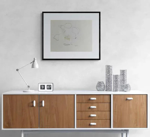 Le parvenze - Original Italian Drawing - Fondazione Gottarelli Italian Art