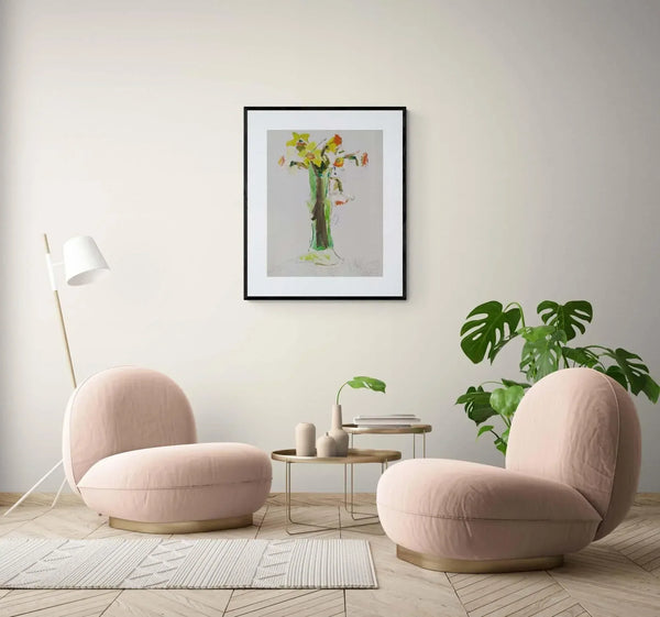 Le ultime giunchiglie - Original Italian Floral - Fondazione Gottarelli Italian Art